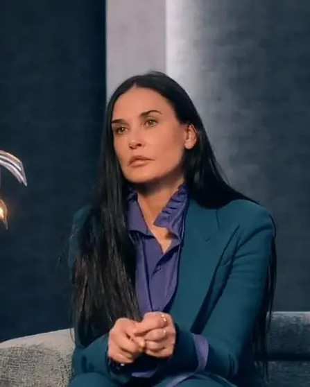 Elizabeth Sparkle The Substance Event 2024 Blazer