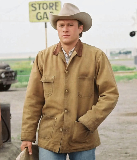 Brokeback Mountain Ennis Del Mar Brown Jacket