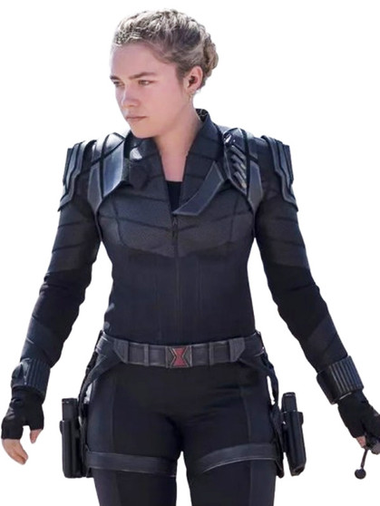Yelena Belova Thunderbolts 2025 Black Jacket