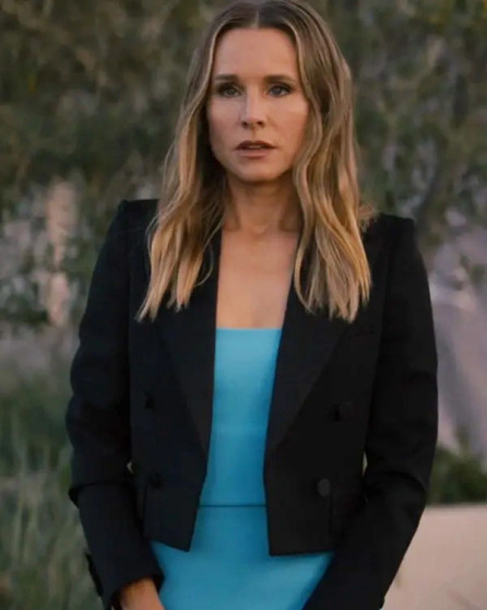 Kristen Bell Nobody Wants This 2024 Black Blazer