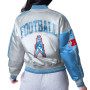 Houston Oilers Zone Blitz Satin Jacket