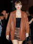 Taylor Swift NYC Brown Blazer