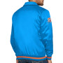 Oklahoma City Thunder Stitch Applique Jacket for men