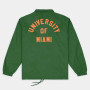 Miami Hurricanes Coaches Green Jacket