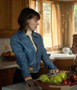Katja Herbers Evil Blue Jacket