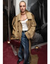 Cara Delevingne W Magazine Party 2025 Beige Coat