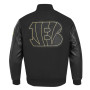 Cincinnati Bengals Black Varsity Jacket for men