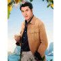 Another Simple Favor Henry Golding Sean Townsend Brown Jacket