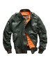 Avirex Ace of Spades Leather Jacket with Patch