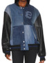 The Flip Off TV Series 2025 Christina Hall Denim Varsity Jacket
