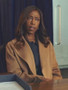 Nikki Amuka-Bird I Jack Wright S01 Sally (2025) Black Trench Coat