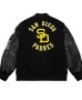 San Diego Padres Vintage SD Black Out Vintage Varsity Jacket