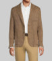 Wake Up Dead Man Jeremy Renner Tweed Brown Blazer