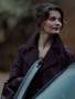 Emily Barber MobLand Burgundy Trench Coat