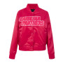 Carolina Panthers Classic Triple Pink Satin Jacket