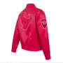 Houston Texans Triple Pink Satin Jacket