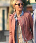 Beyonce Pink Leather Jacket