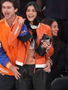 Knicks Game Madison Square Garden 2025 Orange Jacket