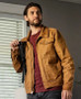 Ben Barnes The Institute 2025 Tim Jamieson Brown Cotton Jacket