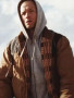 Taron Egerton She Rides Shotgun Nathan Mcclusky Brown Quilted Jacket
