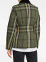 Kate Middleton Quilted Green Checked Jacket