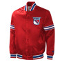 New York Rangers Slider Full-Snap Varsity Jacket