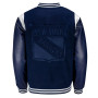 Navy New York Rangers Alternate Full-Snap Navy Jacket