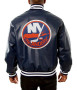 New York Islanders Leather Jacket