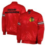 Pick & Roll Chicago Blackhawks Satin Jacket