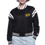 Chicago Blackhawks Satin Printed Bomber Jacket