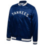 NY Yankees Letterman Full-Snap Jacket Black/ Blue Color