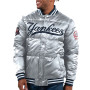 New York Yankees Bronx Silver Bomber Puffer Jacket