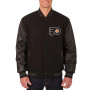 Philadelphia Flyers Wool and Leather Winter Jacket