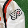 Philadelphia Flyers 80’s White Full-Snap  Jacket