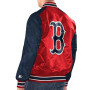 Boston Red Sox Renegade Satin Varsity Jacket