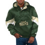 Milwaukee Bucks Force Play II Hooded Green Jacket