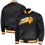Mitchell & Ness Phoenix Suns Throwback Wordmark Classics Black Raglan Jacket