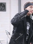 BTS V Kim Taehyung Mic Drop Black Leather Jacket