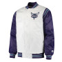 The Enforcer Charlotte Hornets Jackets Letterman