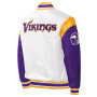 White/Purple Minnesota Vikings Throwback Letterman Jacket