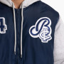 Carlton Blues Hooded Patchwork Jacket