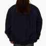 Carlton Blues 1995 Full-Snap Navy Blue Nylon Bomber Jacket
