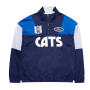 Navy Geelong Cats Throwback Windbreaker Jacket