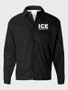 ICE Border Patrol US Immigration Blue and Black Windbreaker Jacket