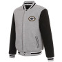 Green Bay Packers Wool Varsity Jacket