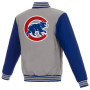 Chicago Cubs Full-Snap Varsity Jacket for men