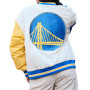 Golden State Warriors Color Block Bomber Jacket