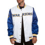 Golden State Warriors Varsity Satin Jacket for men