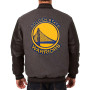 Golden State Warriors Varsity Wool Jacket