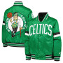 Boston Celtics Letterman Satin Jacket for men